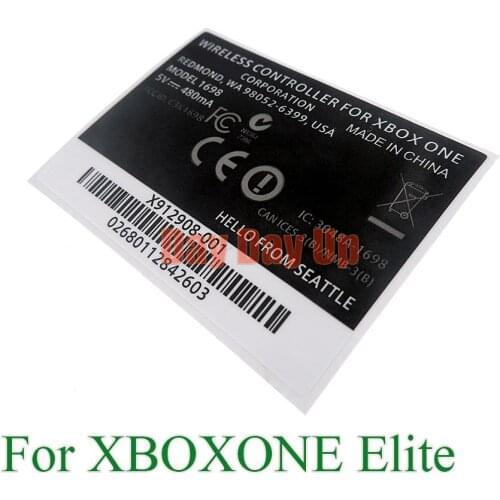 500PCS For XBOX ONE Elite Sticker New Lables Stickers Replacement For XBOXONE Elite Game Console