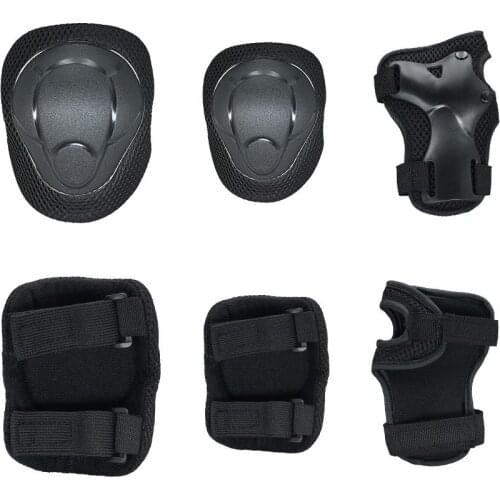 6pcs/set Children Skating Bike Protective Gear Sets Knee Elbow Pads Bicycle Skateboard Roller Wrist Protector Sports Safty
