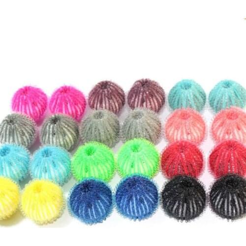 6pcs Set Hair Removal Laundry Ball Clothes Personal Care Hair Ball Washing Machine Cleaning Ball Grabs Fuzz Hair Portable