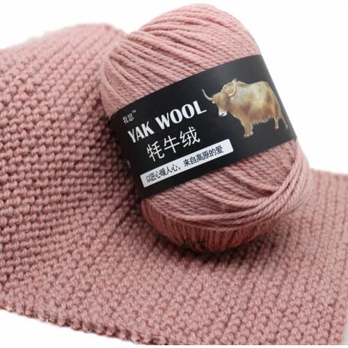 8pcs Yak Wool Yarn 100g Cashmere Crochet Thread Wol Blends Diy Knitting Bulky Yarn Ilos Para Tejer