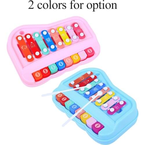 Ammoon SY-73 2-In-1 Xylophone Piano Musical Instrument Toys with Mallets for Children Toddlers Boys Girls
