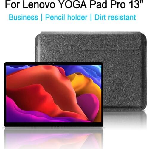 Business Tablet Bag For Lenovo YOGA Pad Pro 13 inch NEW 2021 YT-K606F K606N Tablet PC Bag 13" Protective Cover Pouch Case Sleeve