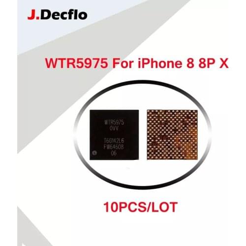JDecflo IF IC WTR WTR5975 0VV Intermediate Frequency Chip For iPhone 8 8P X Qualcomm Integrated Circuits Replacement Repair Part