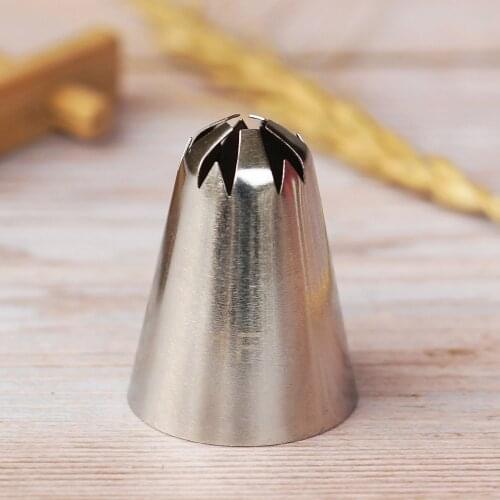 #1F Piping Nozzle Cake Decorating Drop Flowers Cream Pastry Cupcake Sakura Icing Tip Create Cherry Blossoms