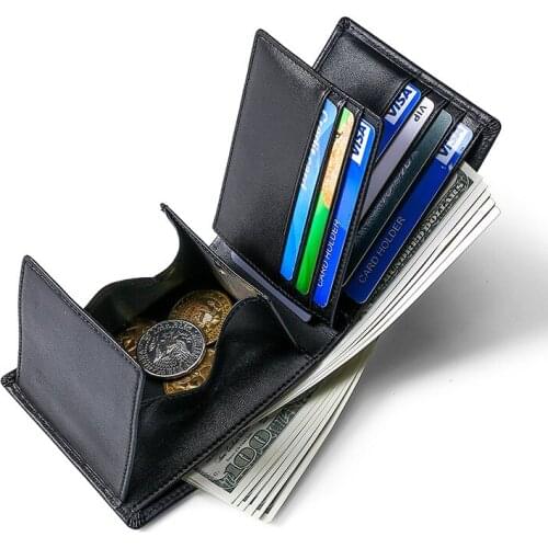 Genuine Leather Woman Clutch Wallet Brand Female Card Holder 3 Floors Around Travel Purse With Passport Holder Coin Purse