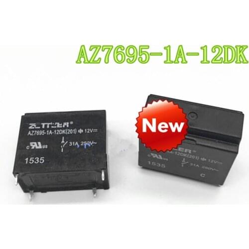 New AZ7695-1A-12DK Home Appliances Air Conditioner Relay 4 Pin 12VDC 891P-1A-C