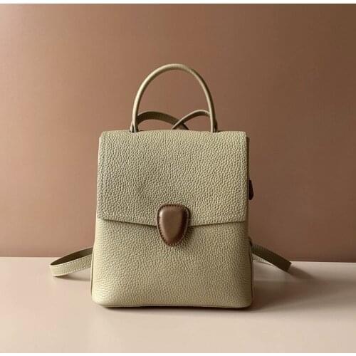 2021 New Design High Quality Soft Female Backpack Shoulder Bag Women Fashion Small Backpack School Travel Pack