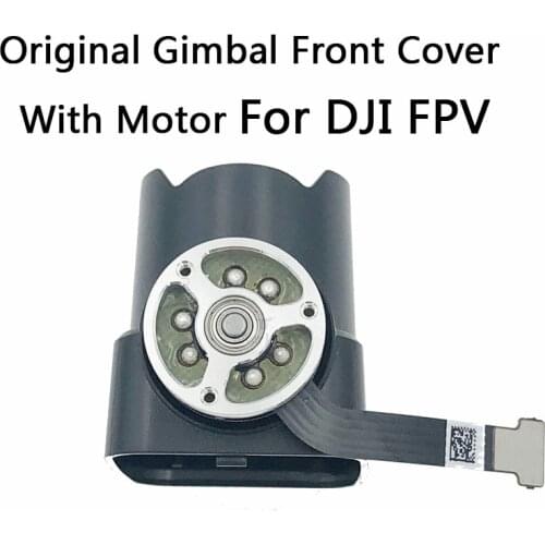Original New DJI FPV Part - Gimbal Front Shell with Motor Camera Frame Drone Repair Part for Replacement In Stock