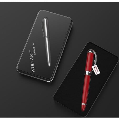 Art Wechat Special Pen For Students High Grade Business Office Ballpoint Pen Metal Heavy Pen