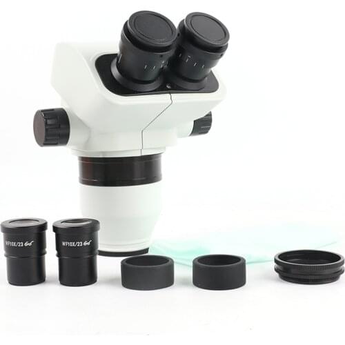 Stereo Binocular Microscope Head ST7040 Binocular Adjustable DiopterWF10X/23 Wide Angle Eyepiece