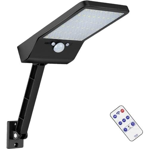 KDL Solar Led-Garden-Light Wall-street-Lamp Gutter Outdoor Ip65 remote control Rotable Waterproof