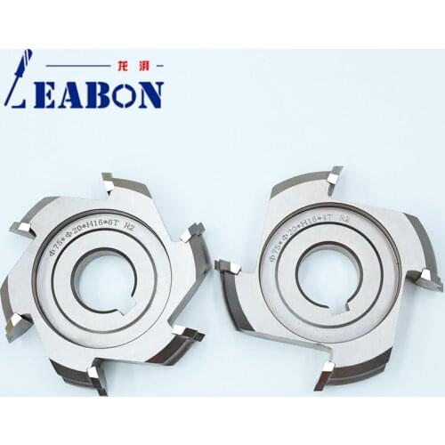 1 Pair 2pcs Fine Trimming Cutter Finishing Knife for Nanxing Edge Banding Machine Woodworking Machinery Accessories 75x20xH16