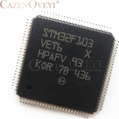 1pcs/lot STM32F103VET6 STM32F103VE LQFP-100 In Stock