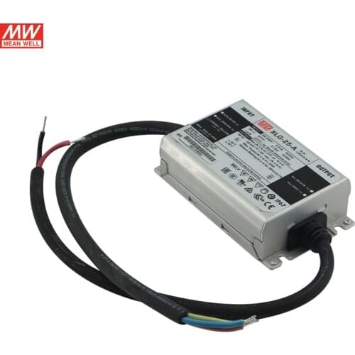 MEAN WELL XLG-25-A 25W Constant Power mode LED Driver 700mA LED Power Supply Adjustable IP67