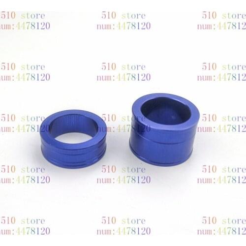 CNC Billet Front Wheel Hub Spacers wheel busher For YZ250F YZ450F Dirt Bike MX Motocross Off Road Motorcycle Free shipping