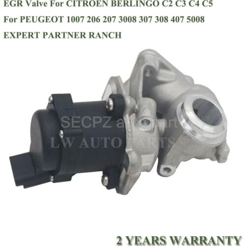 FOR Ford Fusion 1.6 TDCi EGR Valve 1682737 5S6Q-9D475-AB V42630002 62934925 555111 6NU010171091 1618NR 161859