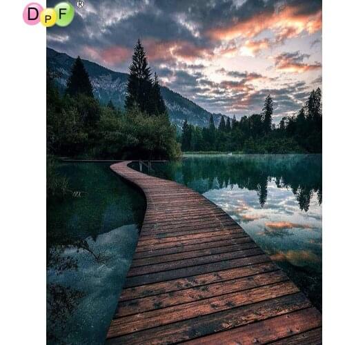 DPF 5D Round/Square full Diamond Painting Cross Stitch Crafts Diamond Embroidery Mosaic Needlework kits Home Decor