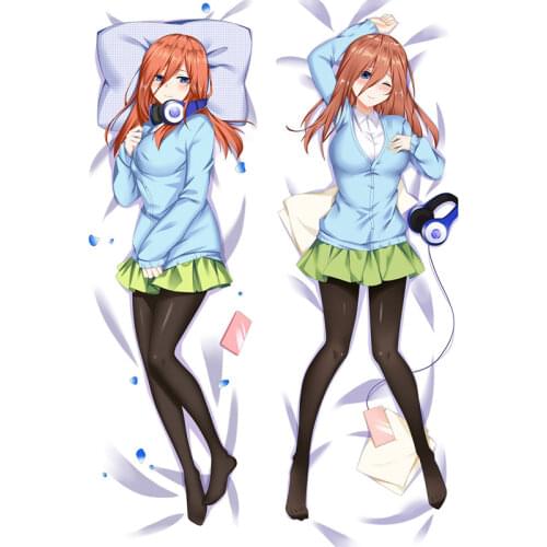 Japanese 3D Print Double-Sided Anime Dakimakura Pillowcase Cover Body Hugging Pillow Case Gitfs