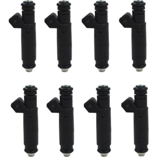 8Pcs Fuel Injector Nozzle for FORD Dodge Chevrolet 60Lb LS1 LS6 Mustang 5.0 630Cc EV1 FL114961 107961