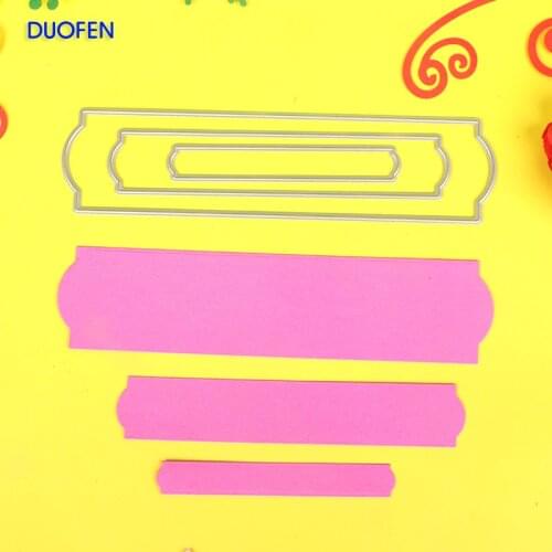 3pc ribbon stencel metal Cutting dies for DIY papercraft projects Scrapbook Paper Album greeting cards paper works decorations