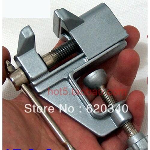 Freeshipping High quality Mini Table Vice Aluminium Alloy Bench Screw Bench Vise for DIY Jewelries Craft mould Fixed Repair Tool