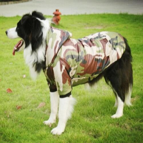 Pet clothes wholesale pet clothes autumn and winter dog clothes pet clothes camouflage clothes handsome