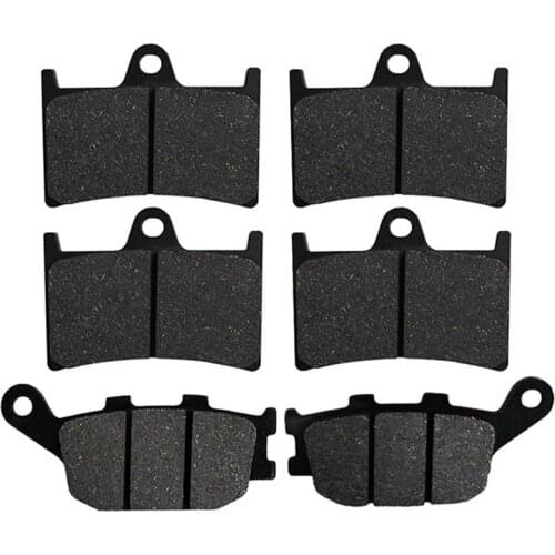 Motorcycle Front and Rear Brake Pads for YAMAHA YZF R6S YZF-R6S YZFR6S 2006-2009 FZ8 FZ 8 2011-2015
