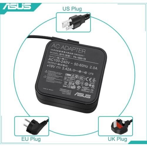 19V 3.42A PA-1650-78 5.5x2.5mm AC Adapter Laptop Charger For Asus S46CA X550 X550CA X550CC X550DP X552CL A450C F550C K550C F552C