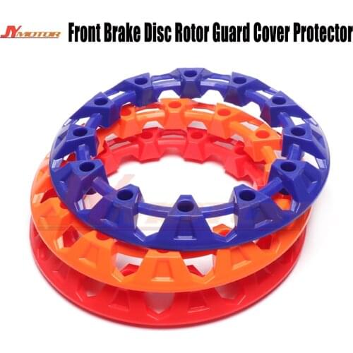Front Brake Disc Rotor Guard Cover Protector for ATV road motorcycle dirt bike