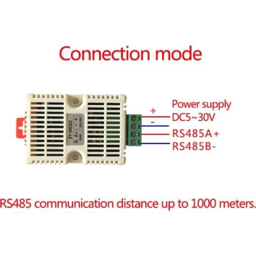 Temperature & Humidity Transmitter SHT20/SHT30 Sensor High Precision Monitoring Modbus RS485 Dec12 Dropship