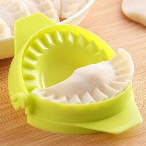 2021 New DIY Dumplings Maker Tool Wheat Straw Jiaoz Mold Dumpling Mold Clips Baking Cooking Molds Pastry Kitchen Accessories