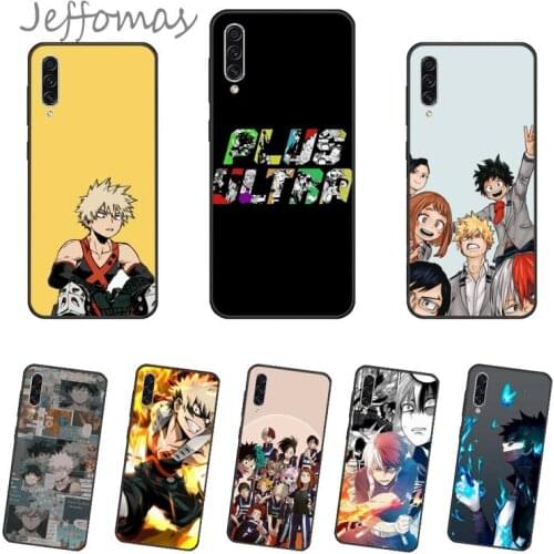 My Hero Boku No Academia Deku Bakugou Phone Case For Samsung Galaxy J2 J4 J5 J6 J7 J8 2016 2017 2018 Prime Pro plus Neo duo