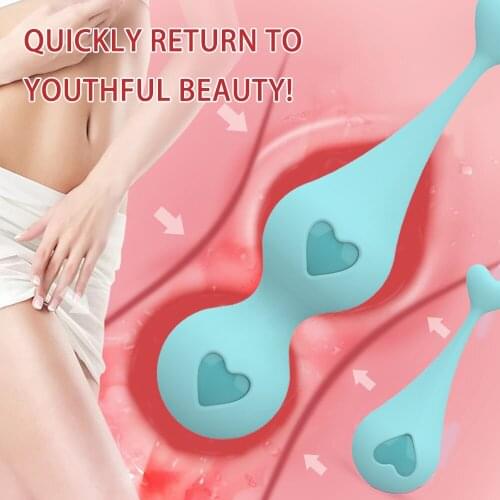 Set Safe Silicone Smart Ball Kegel Ball Ben Wa Ball Vagina Tighten Exercise Machine Vaginal Geisha Ball Sex Toy for adults Women