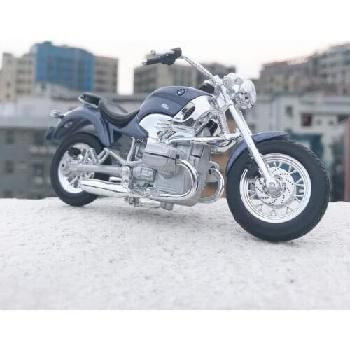 Maisto NEW 1:18 BMW R 1200 C Alloy Diecast Motorcycle Model Workable Shork-Absorber Toy For Children Gifts Toy Collection