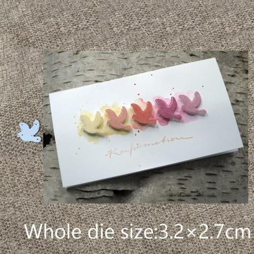 New Design Craft Metal Cutting Die cut die Pigeon bird decoration scrapbooking Album Paper Card Craft Embossing die cuts