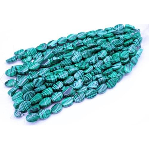 Wholesale 12PCS/lot Natural Semi-Precious Stones Twist Egg Shape DIY Jewelry Beads Necklace Multicolor
