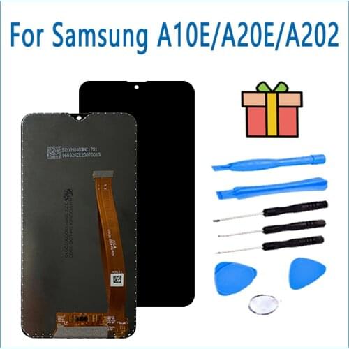 Original LCD touch screen Samsung Galaxy A20E A10E A202 LCD display