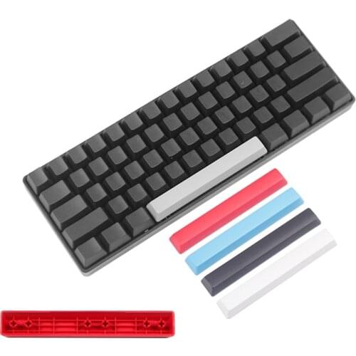 Pbt Spacebar Red Black Pink White 6.25u Space Bar Keycap Mechanical Keyboard Cherry Mx Switch 1pc