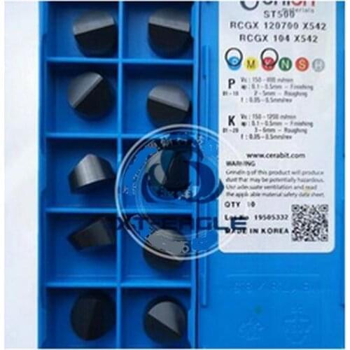 RCGX120700 X542 ST500, Free shipping! 100% Original brand CNC blade