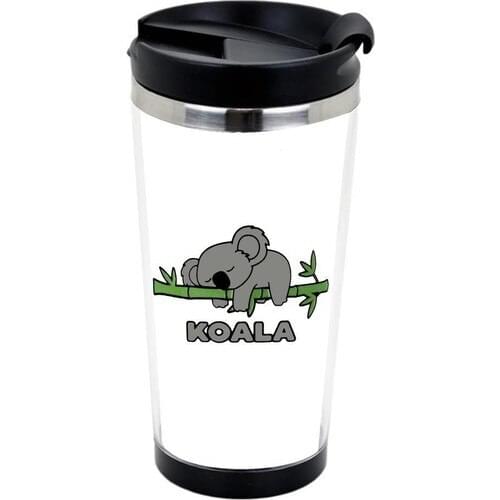 Catharsis Koala Printed Thermos Cup