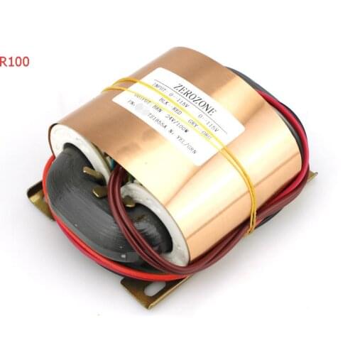 ZEROZONE R100 100VA R-core Transformer 115V/230V To 9V 12V 15V 18V 20V 22V 24V