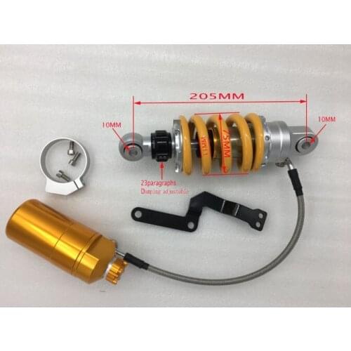 205mm Air Shock Absorbers Universal Motorcycle For Yamaha Y15ZR Kawasaki Go Kart Quad Dirt Sport Bikes LC150 LC135 EXCITER150