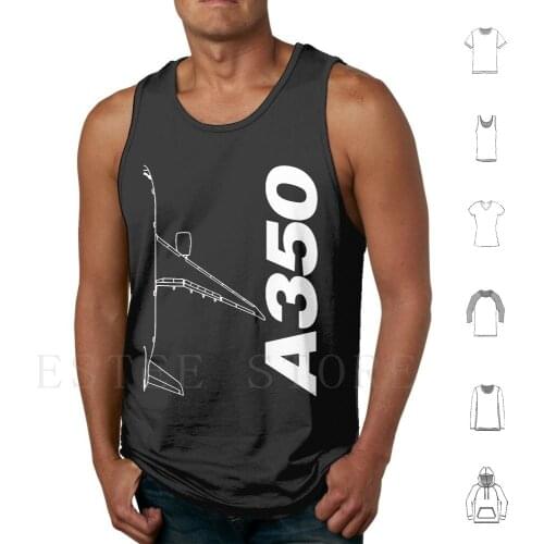 Airbus A350 Top View Tank Tops Vest Sleeveless Airbus Airbuslove Airbusfan Airbus Club A350 A350Fan A350Love Airplane