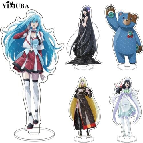 Vivy Fluorite Eyes Song Cosplay Stand Acrylic Model Plate Keychain Anime Collection Matsumoto Estella Grace Standing Desk Decor