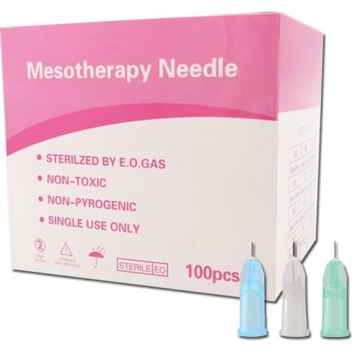 Deenora Hot Sale Sharp Needle 18G 27G 30G 31G 34G 4mm 13mm 25mm 38mm Mesotherapy For Face Skin Remove