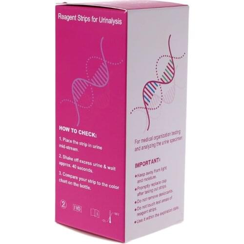 100 100 Strips/Set Ketone Test Strips Urine Tester Reagent Strip Anti-VC Test-Atkins Diet Weight Loss Analyze Analysis Urinary