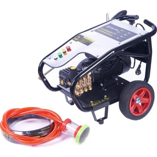 220v Single Phase Electric 2.2kw100 Kg Pressure Car Wash Intelligent Ultra High Pressure Washing Machine Induction Motor Faucet