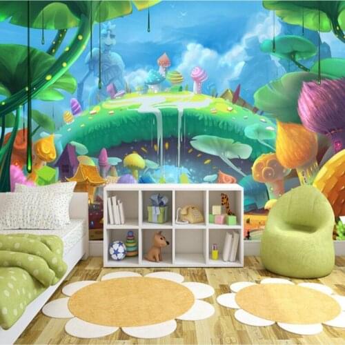 3d Wallpapers Hd Custom 3 d Modern Wallpaper Desktop Hand Painted Fantasy Fantastic World Room Wallpaper Design Kitchen Wall Art