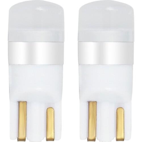 4PCS T10 W5W Led 3030 1SMD Wedge Bulb Auto Dome Reading Car Light Sidemarker Sidelight Parking Lights 194 168 Lamp Bulbs