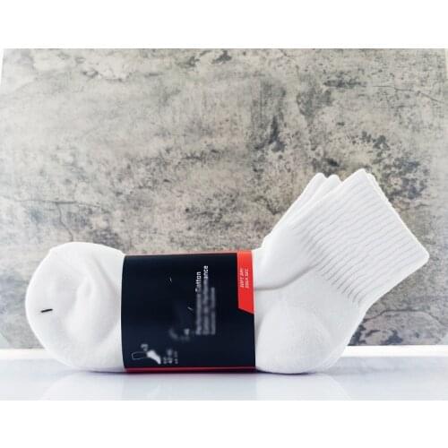 Super-heavy 70g Tack 3 Pairs Of Mens Towel-soled Thick Long-tube Sports Cotton Socks